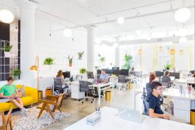 生物科技公司办公室最新室内装饰设计效果图片