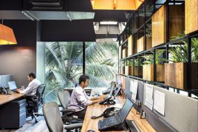 房地产公司办公室装饰设计图