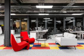 培训教育公司办公室最新室内装修设计图大全