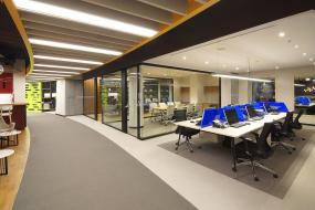 生物科技公司办公室室内设计装修效果图片大全