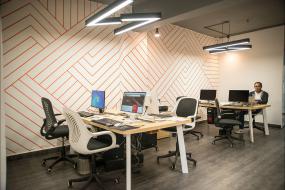 广告公司办公室装饰效果图片