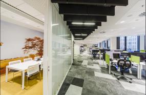 最新广告公司办公室装饰实景图