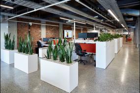 互联网公司办公室装修室内装饰设计效果图