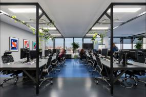 最新互联网公司办公室室内装修与设计效果图片