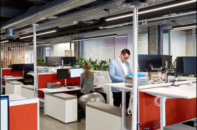 互联网公司办公室内部设计图片