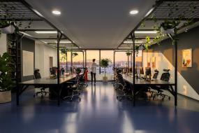 最新互联网公司办公室室内装饰图片