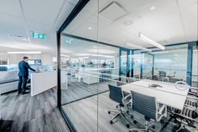 广告公司办公室室内设计装修实景图片