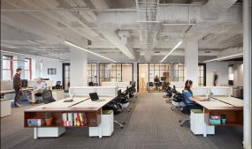 互联网公司办公室装修效果图片