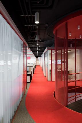 电影公司办公室装修室内装饰设计效果图