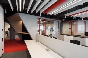 电影公司办公室最新室内装饰设计效果图片