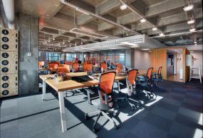 保险公司办公室装修室内装饰设计效果图