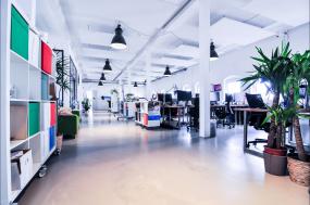 保险公司办公室室内装饰设计效果图2018图片