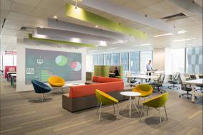 保险公司办公室室内装饰设计效果图片大全