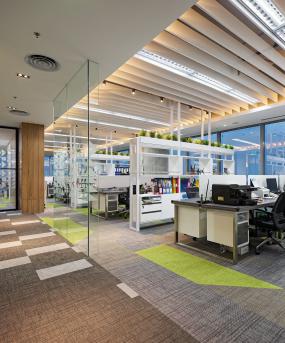 工业风格办公室最新室内装修实景图