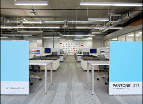 员工办公区最新室内装修设计图大全