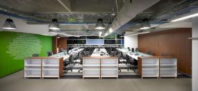 最新员工办公区设计室内图片