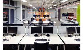 2018年员工办公区装修效果图