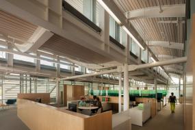 开放式办公室装修效果图