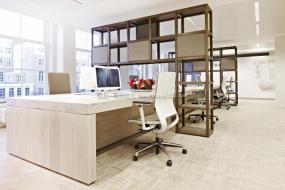 员工办公区装修高清效果图