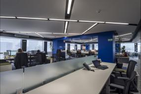 员工办公区设计室内装修效果图片