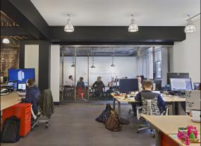 个性办公室室内外装修效果图