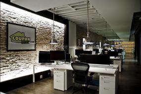 简单办公室装修设计效果图片库