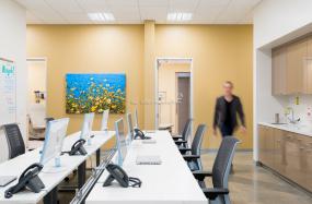 个性办公室最新室内装修设计效果图片2018