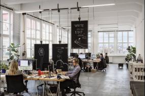 简单办公室室内设计装修图片