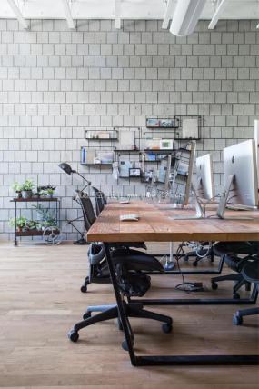 简单办公室最新室内装饰设计效果图片