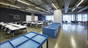 个性办公室室内装饰设计效果图2018图片