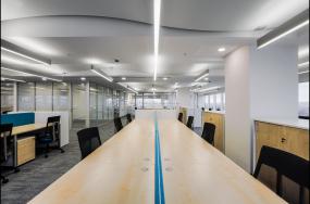 简单办公室装修装潢效果图