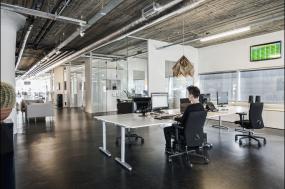 高端办公室装潢效果图片