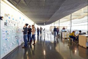 创意办公室室内设计装修实景图片