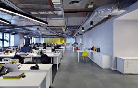 大气办公室室内设计装修效果图2018图片