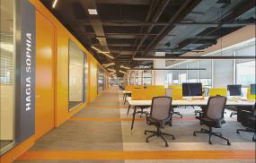 创意办公室最新室内装修设计图片赏析