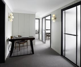 简约办公室前台装修实景图片大全