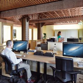 创意风格办公室内部设计图片