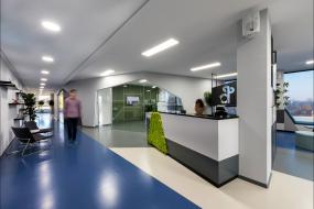 2018年广告公司前台装修效果图