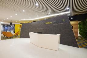 广告公司前台装饰效果图片