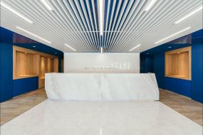 广告公司前台设计装饰效果图