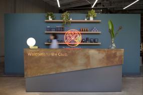 广告公司前台设计装修效果图