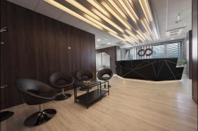 互联网公司前台图片装修效果图大全