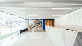 广告公司前台设计装饰图