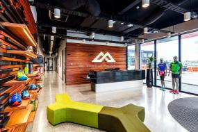 培训教育公司前台室装修效果图