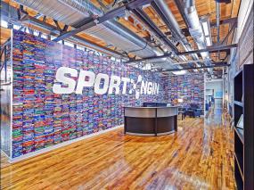 专业软件公司前台装修设计图片