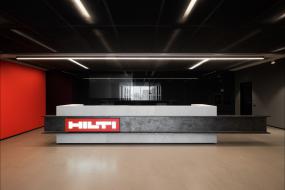 软件公司前台装修设计效果图