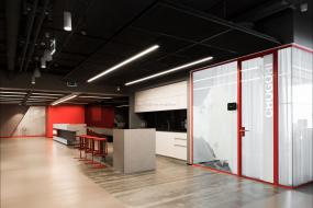 软件公司前台装修设计图片