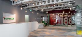 软件公司前台装饰装修效果图大全