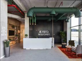 最新软件公司前台装饰设计图