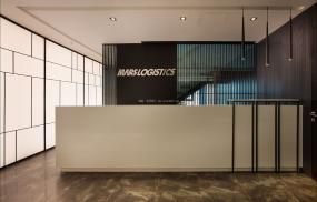 金融公司前台装饰设计图